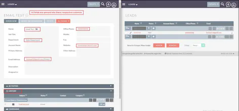 SuiteCRM Email to Lead or Anything gallery image