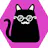 The hipster cat bot on Skype