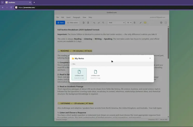 JoneNotes screenshot 5
