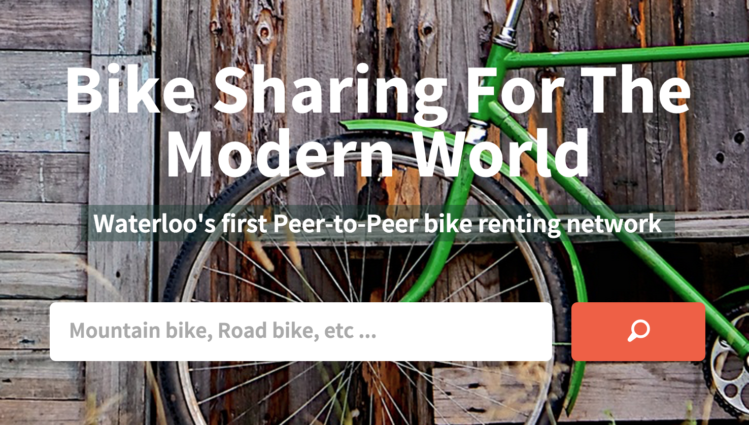 peer to peer bike sharing