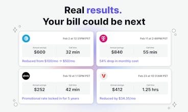 AI Bill Negotiation by Kudos gallery image