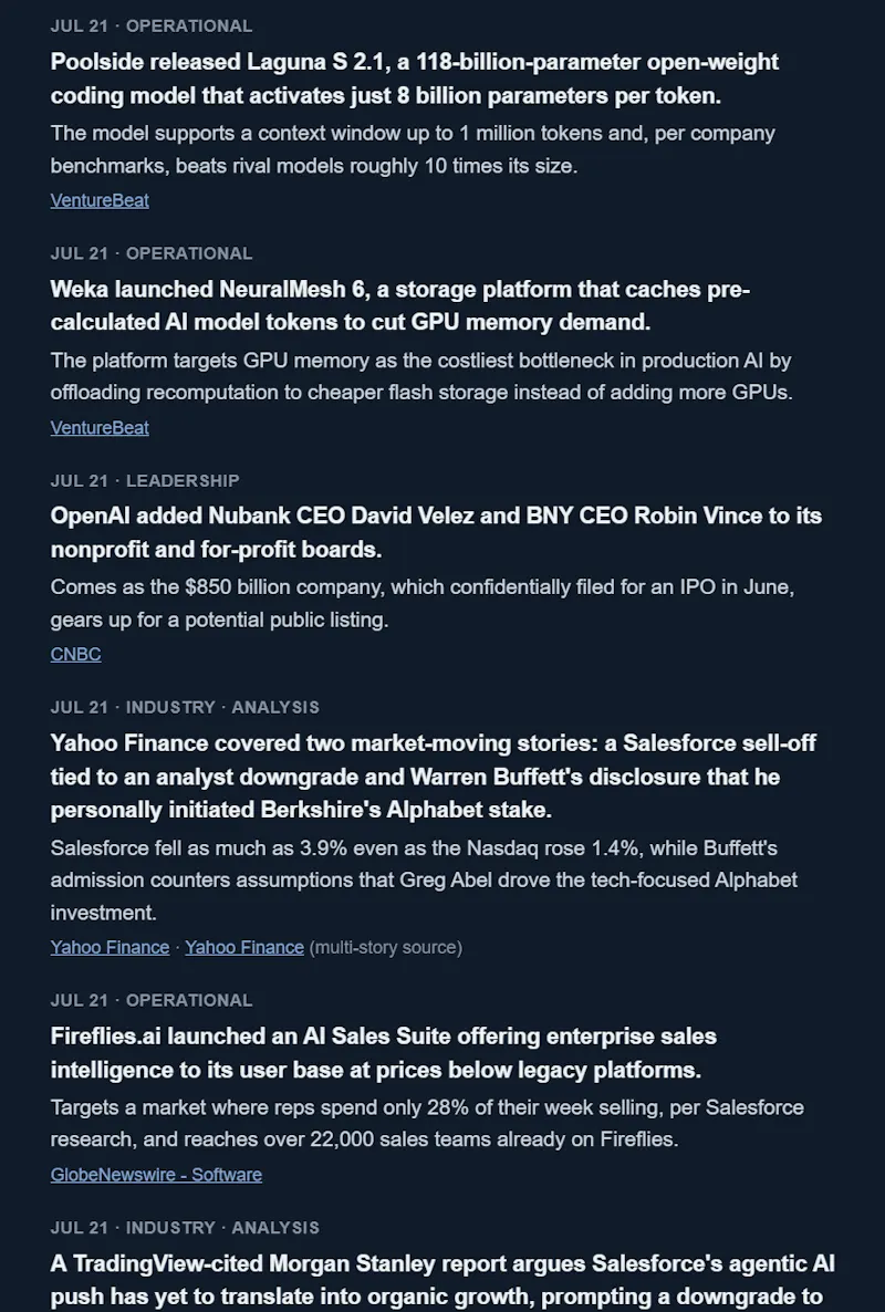 SectorBrief screenshot 6