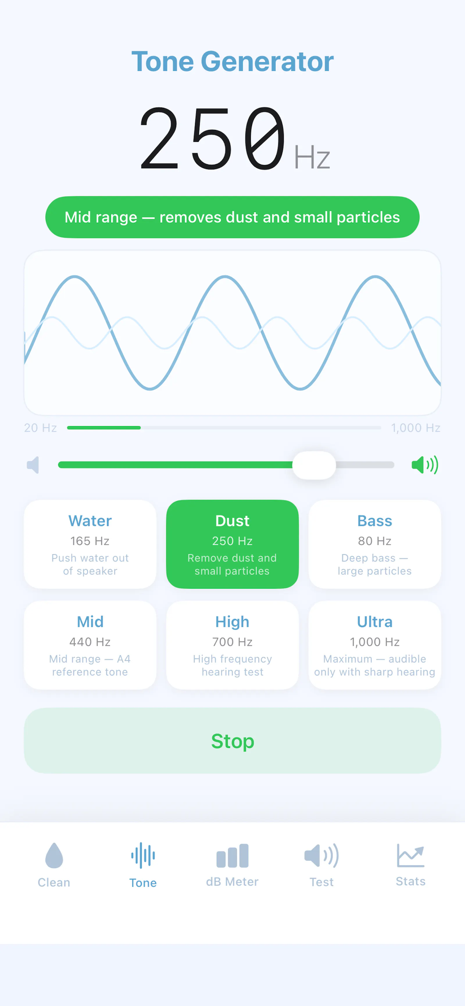SoundDry - Speaker Cleaner screenshot 4