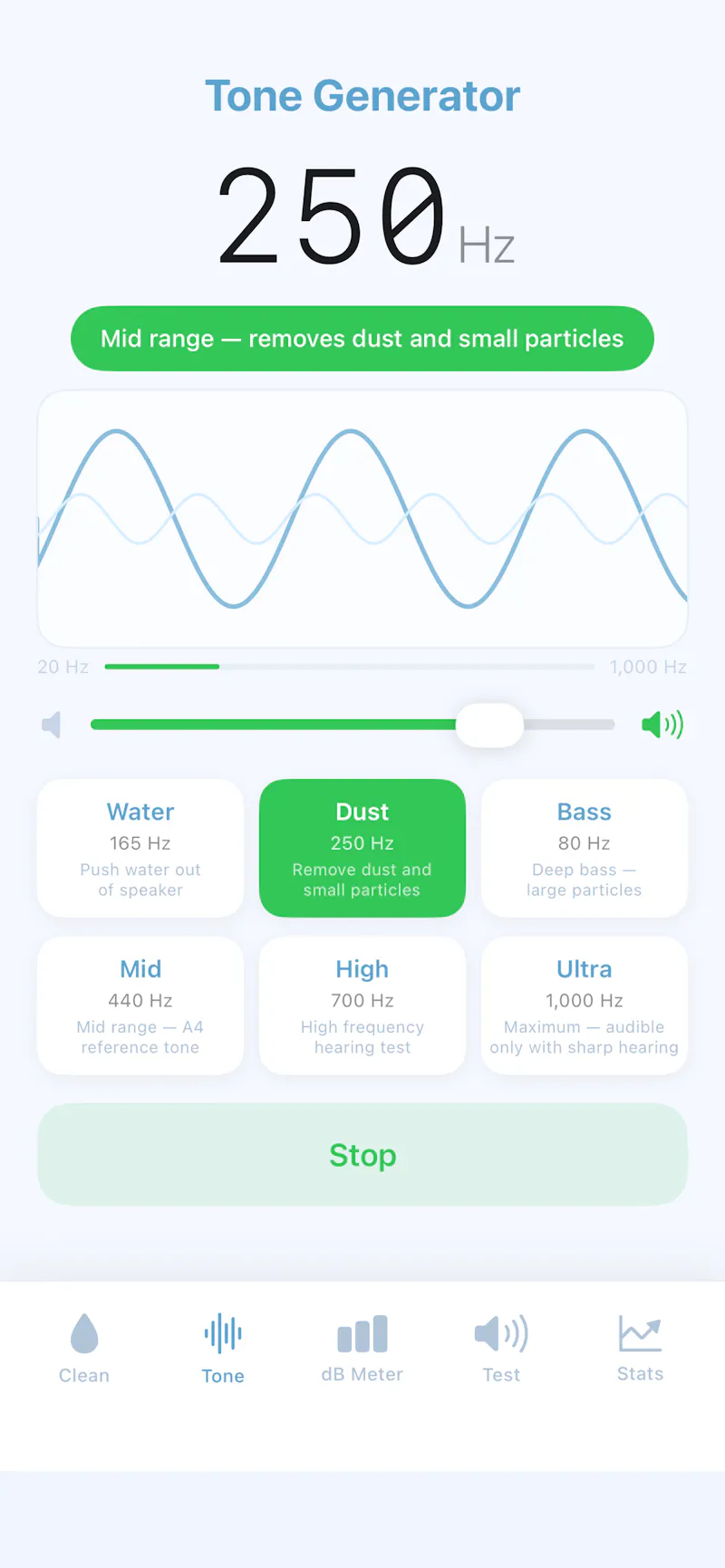 SoundDry - Speaker Cleaner screenshot 4