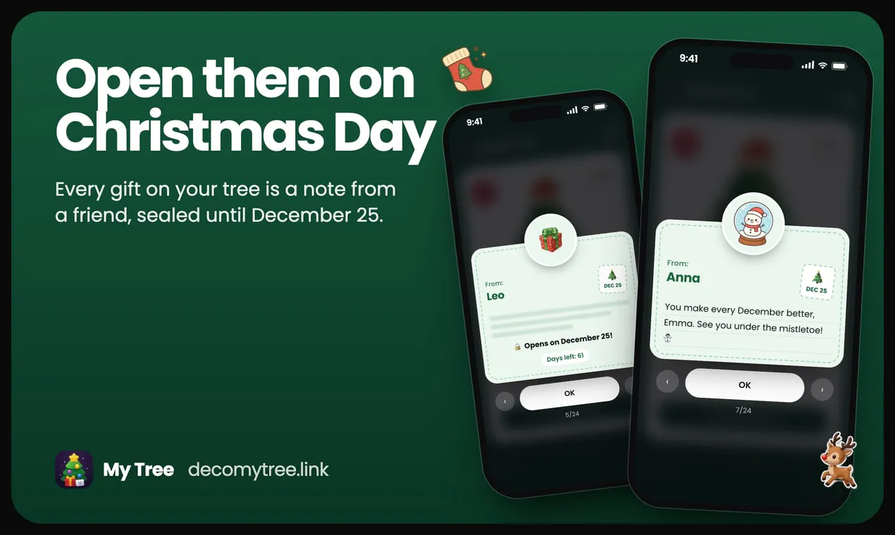 Deco My Tree 2026: Christmas Messages gallery image