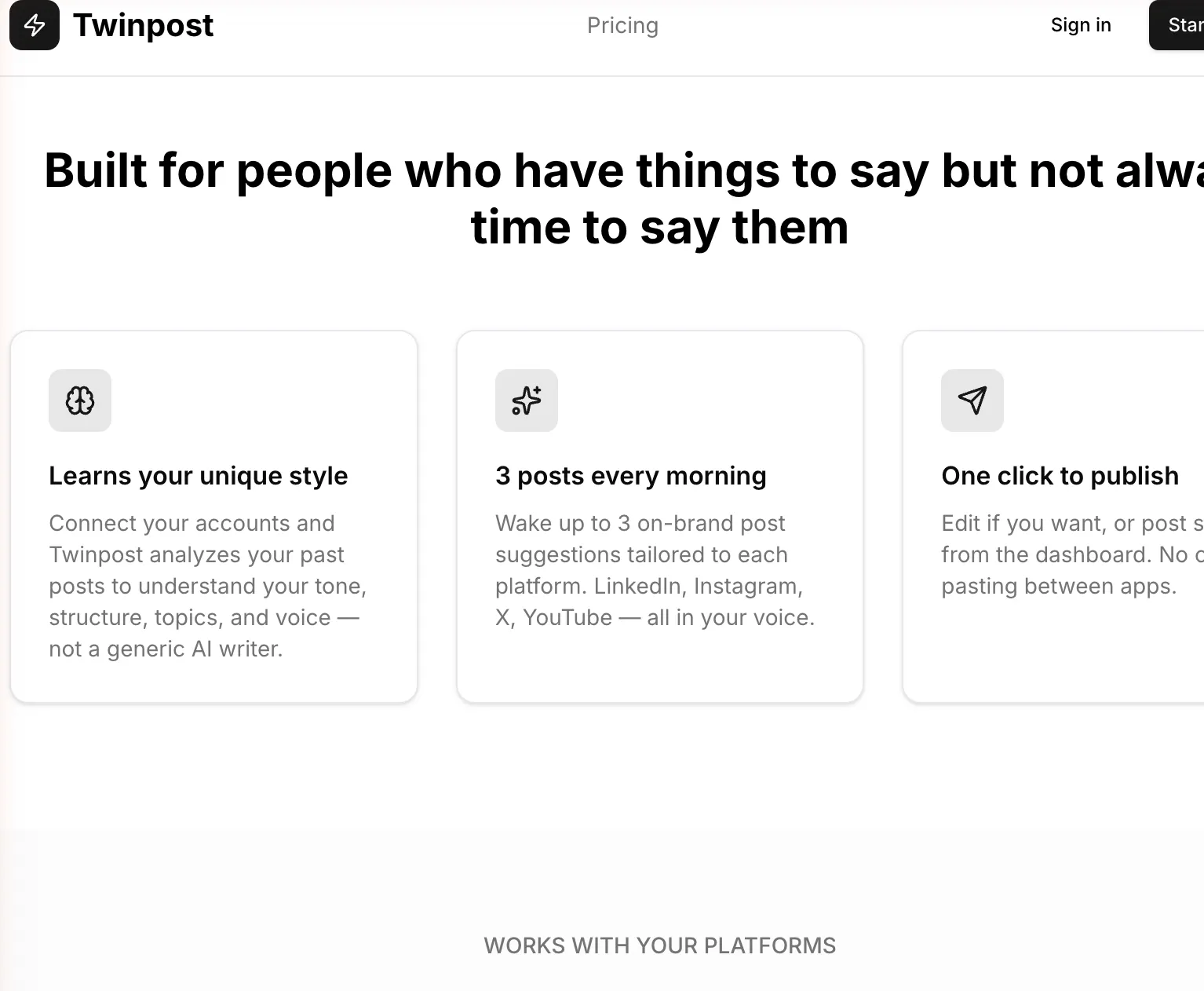 Twinpost gallery image
