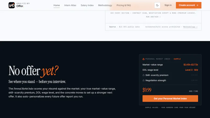 AnalyzeMyOffer screenshot 5