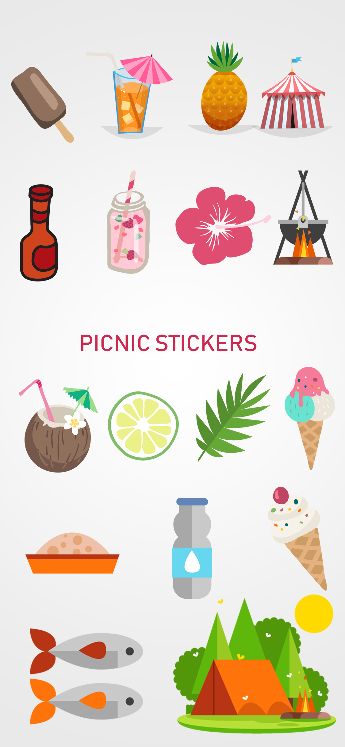 Picnic & Fun Loving Stickers for iMessage gallery image