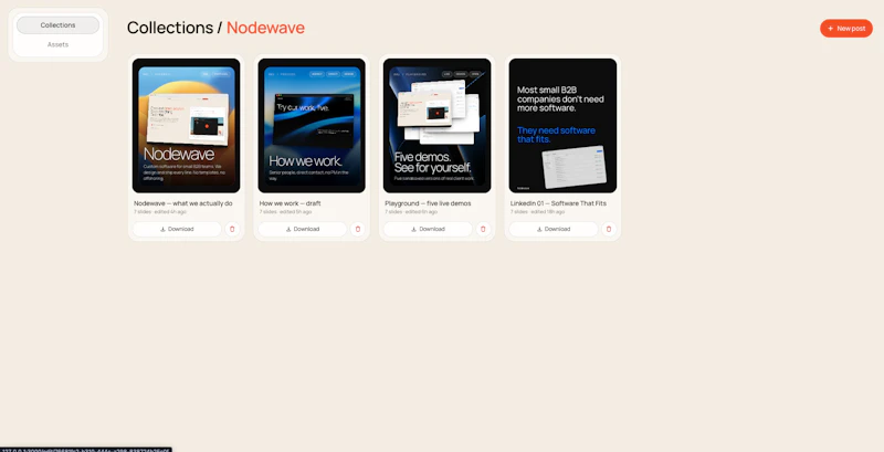 Redesign by Nodewave screenshot 6