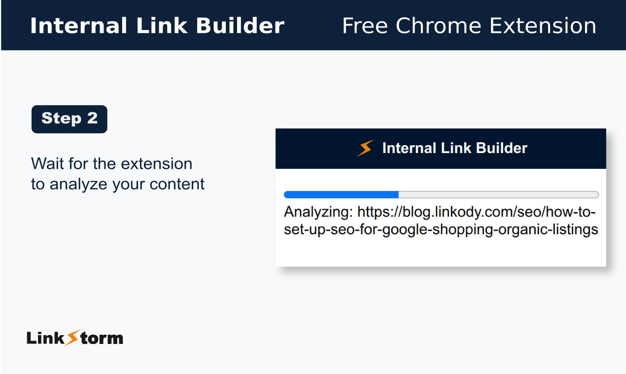 Internal Link Builder - Find internal link opportunities (free Chrome extension) media 3