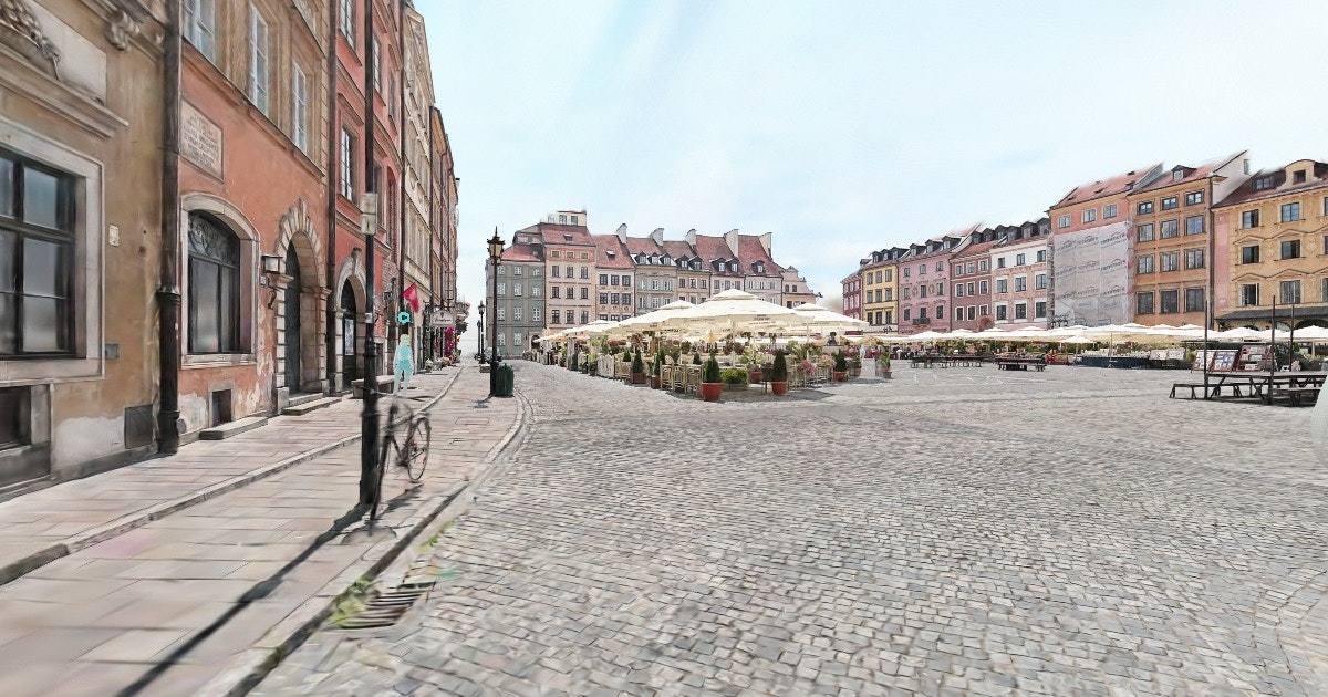 Warsaw Old City virtual tour gallery image