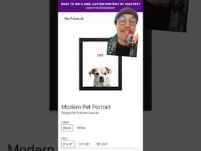 Pet Prints AI gallery image