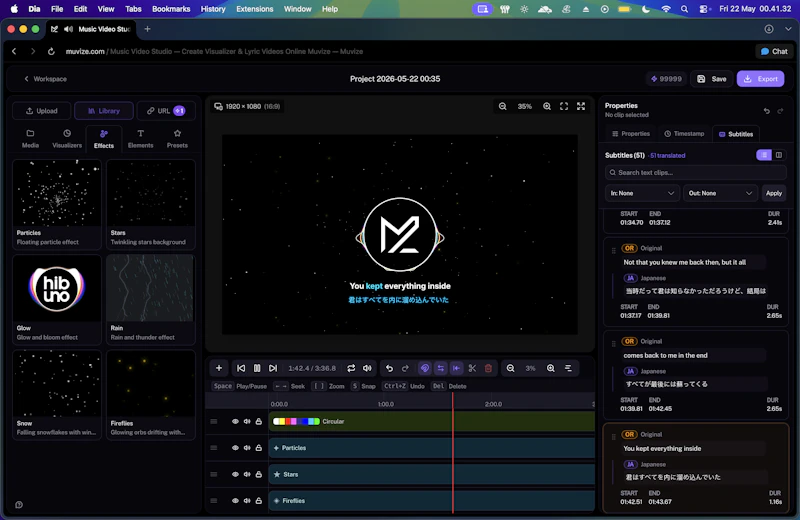 Muvize screenshot 4