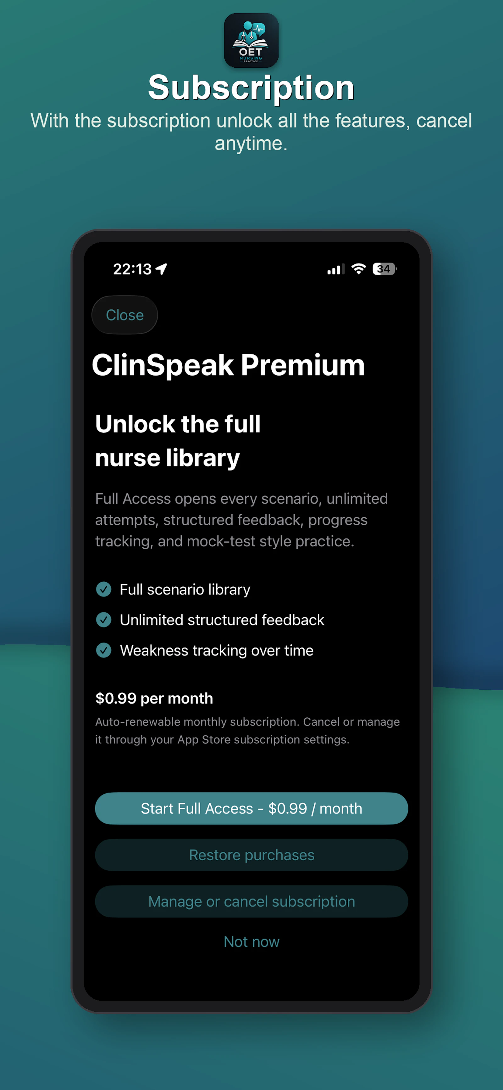 ClinSpeakOET screenshot 5