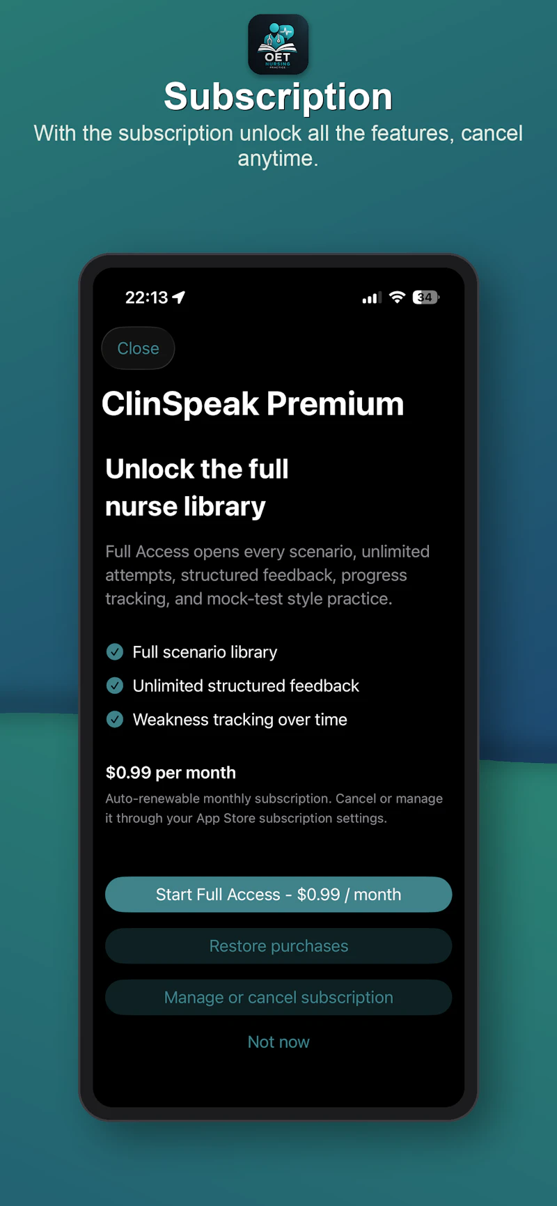ClinSpeakOET screenshot 5