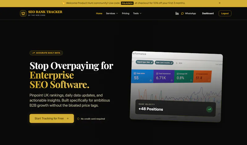 seoranktracker.uk screenshot 2