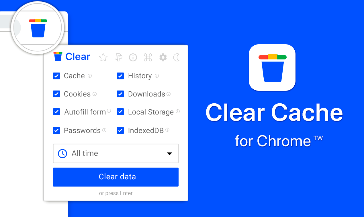 Clear Cache for Chrome media 1