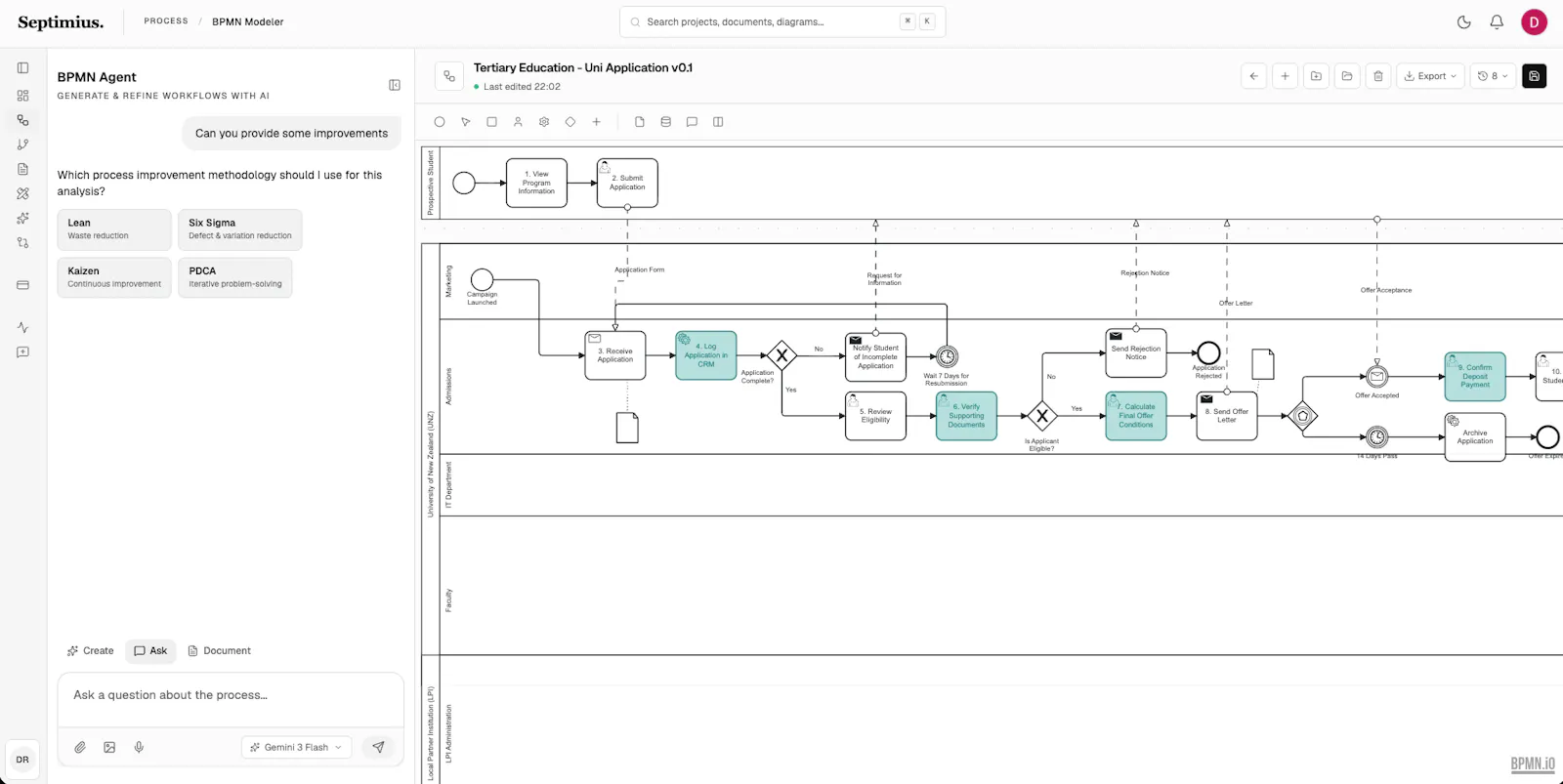 Septimius AI screenshot 3