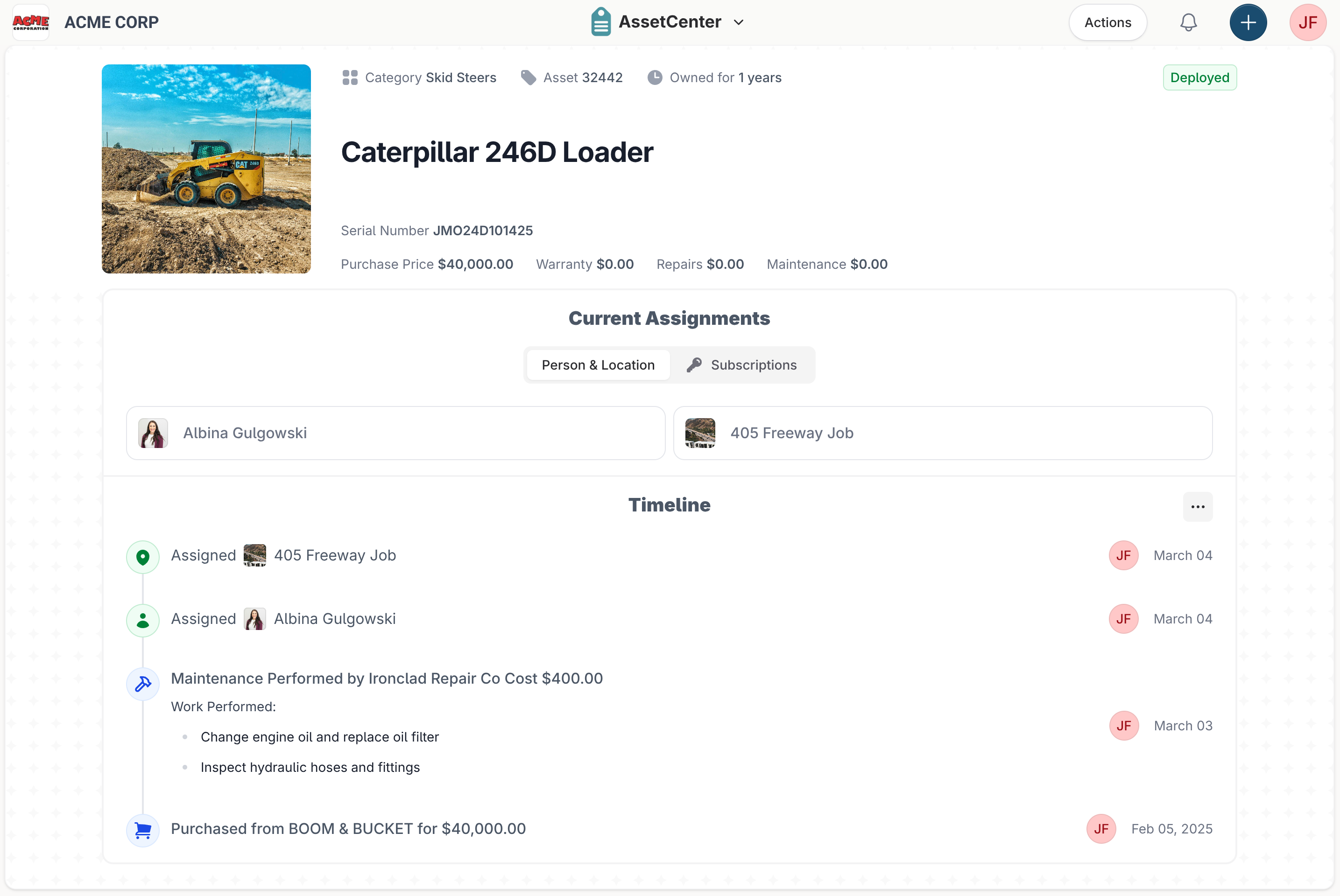AssetCenter gallery image