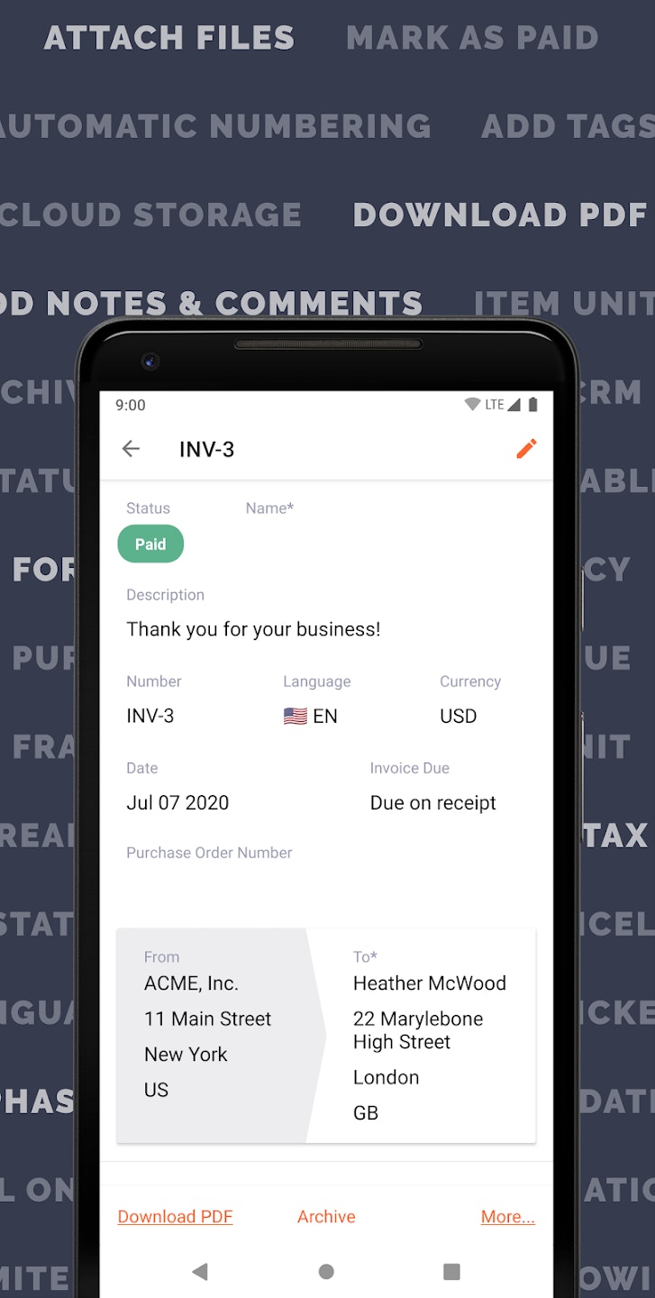 invoicely gallery image