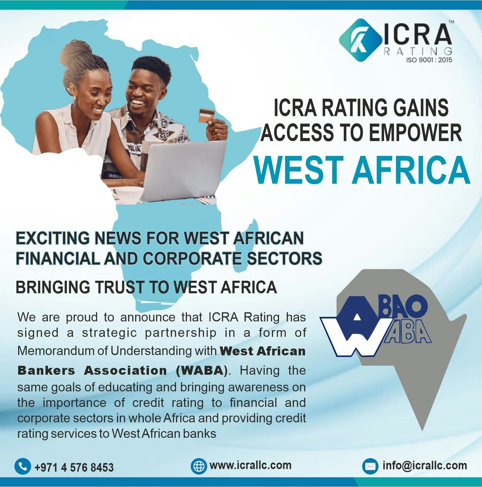 ICRA LLC - Migliore agenzia di rating del credito in Africa media 2