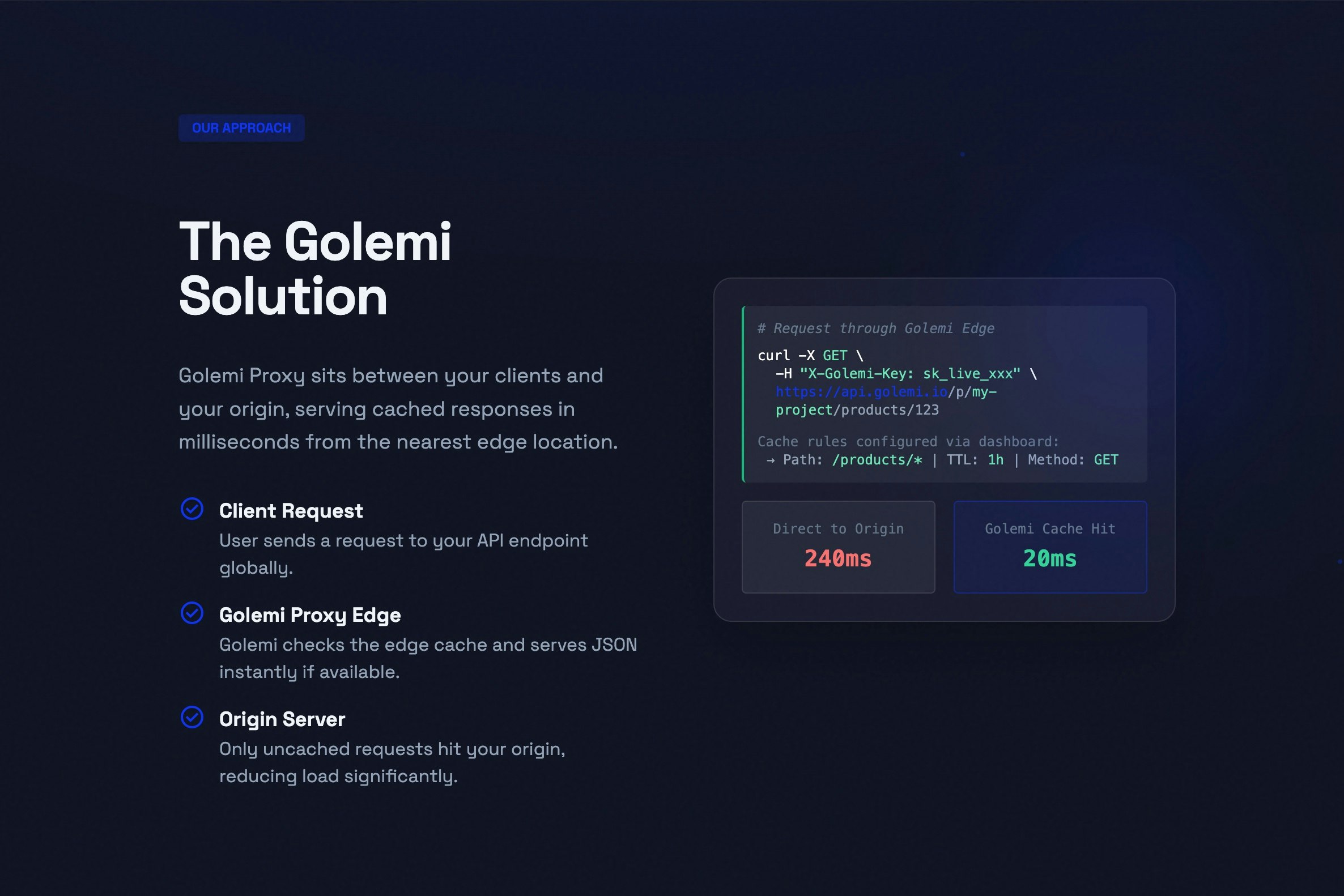 Golemi Proxy - Screenshot 2 showing product features and functionality