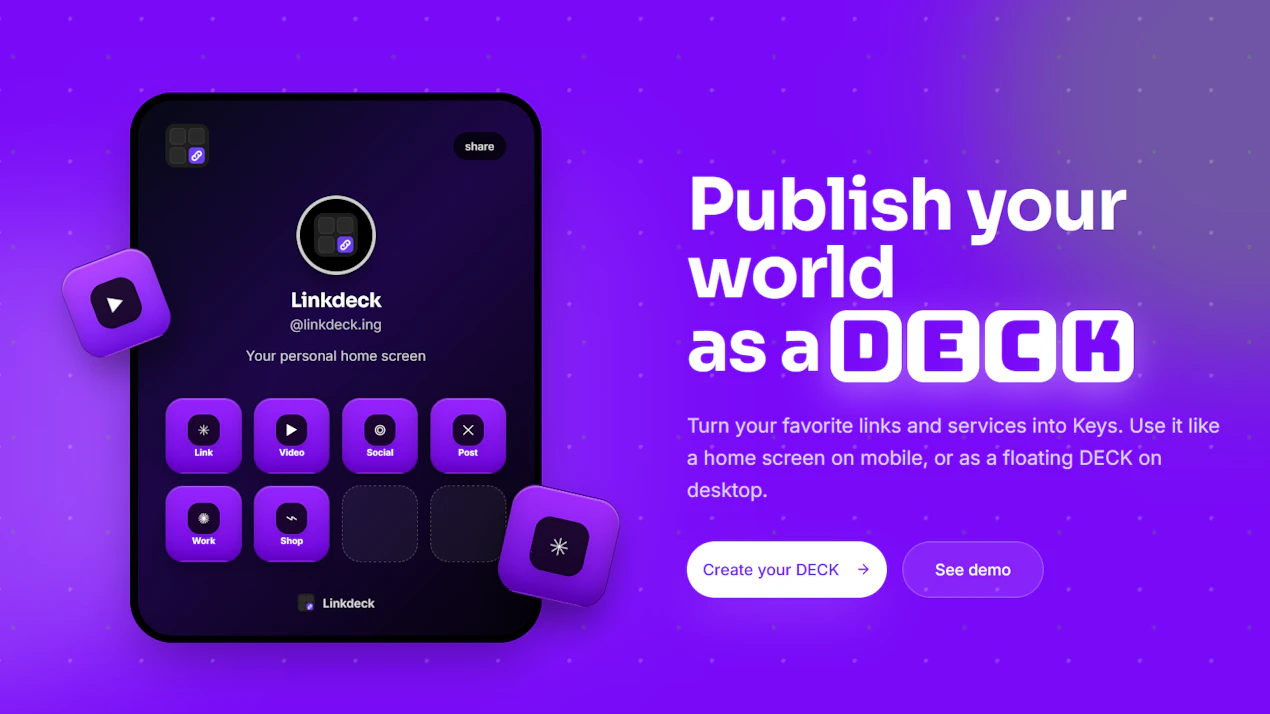Linkdeck product