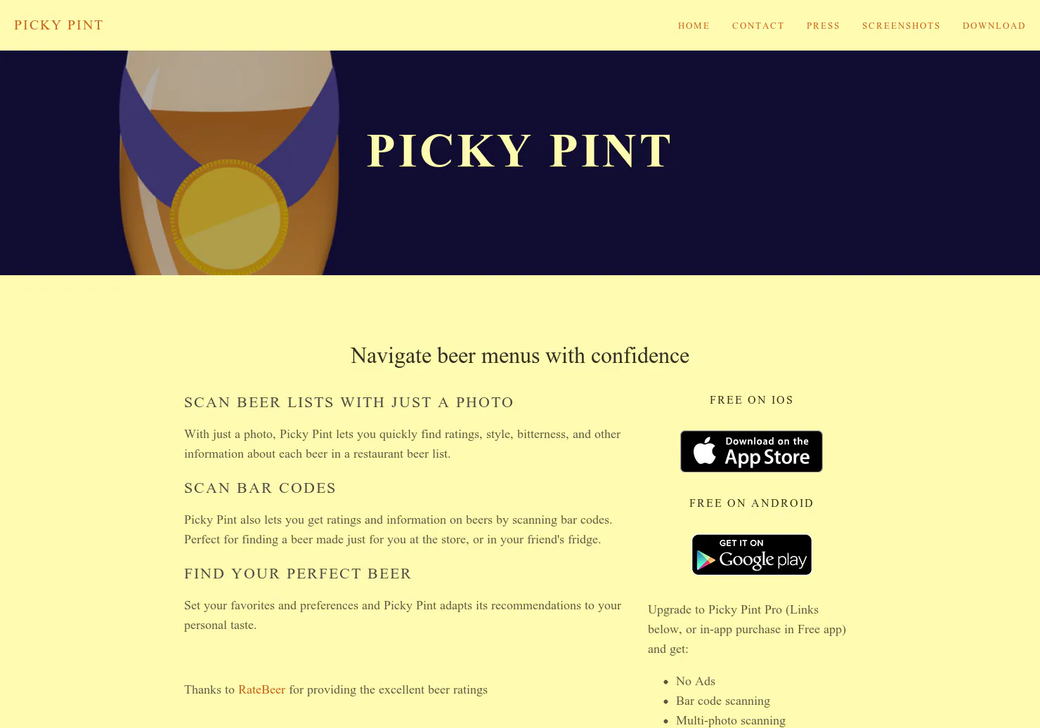 Picky Pint