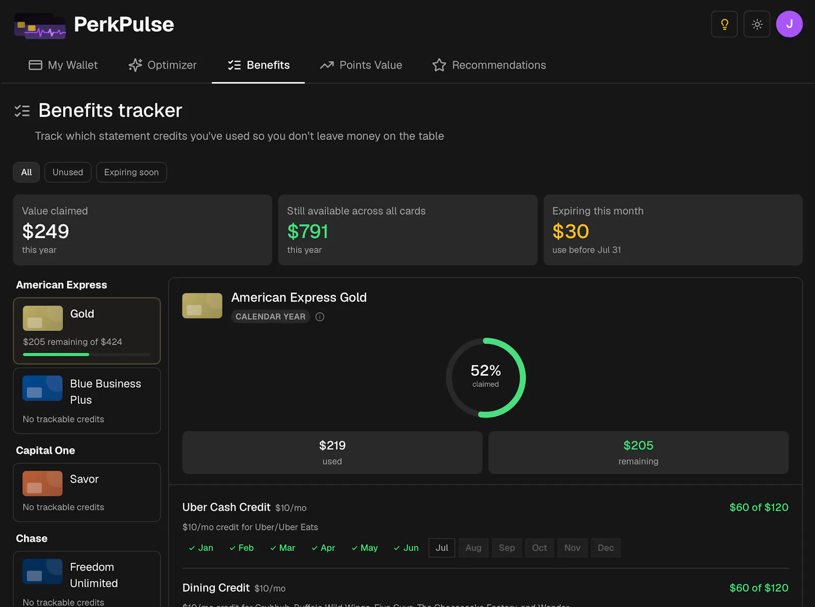 PerkPulse screenshot 4