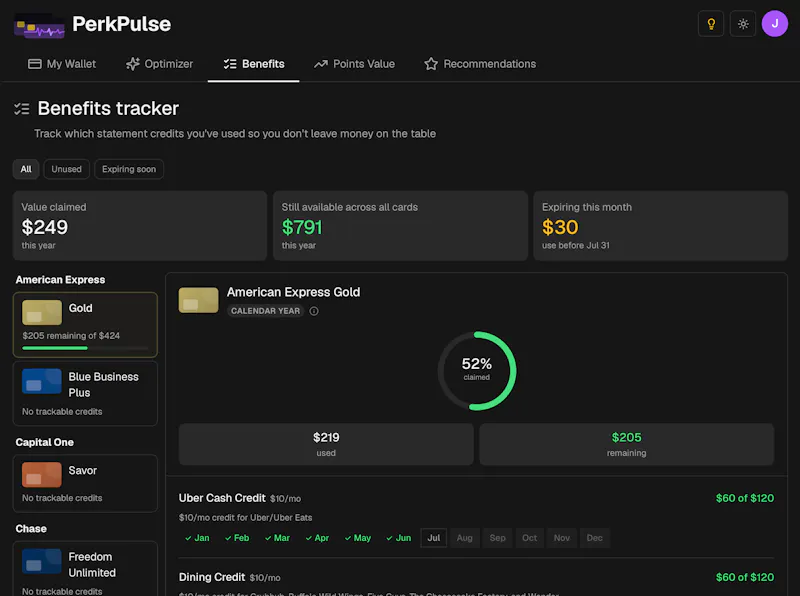 PerkPulse screenshot 4
