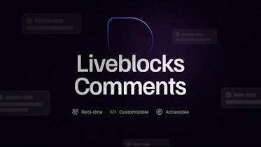 Liveblocks评论产品的标志——利用前沿的评论功能增强SaaS产品的能力。