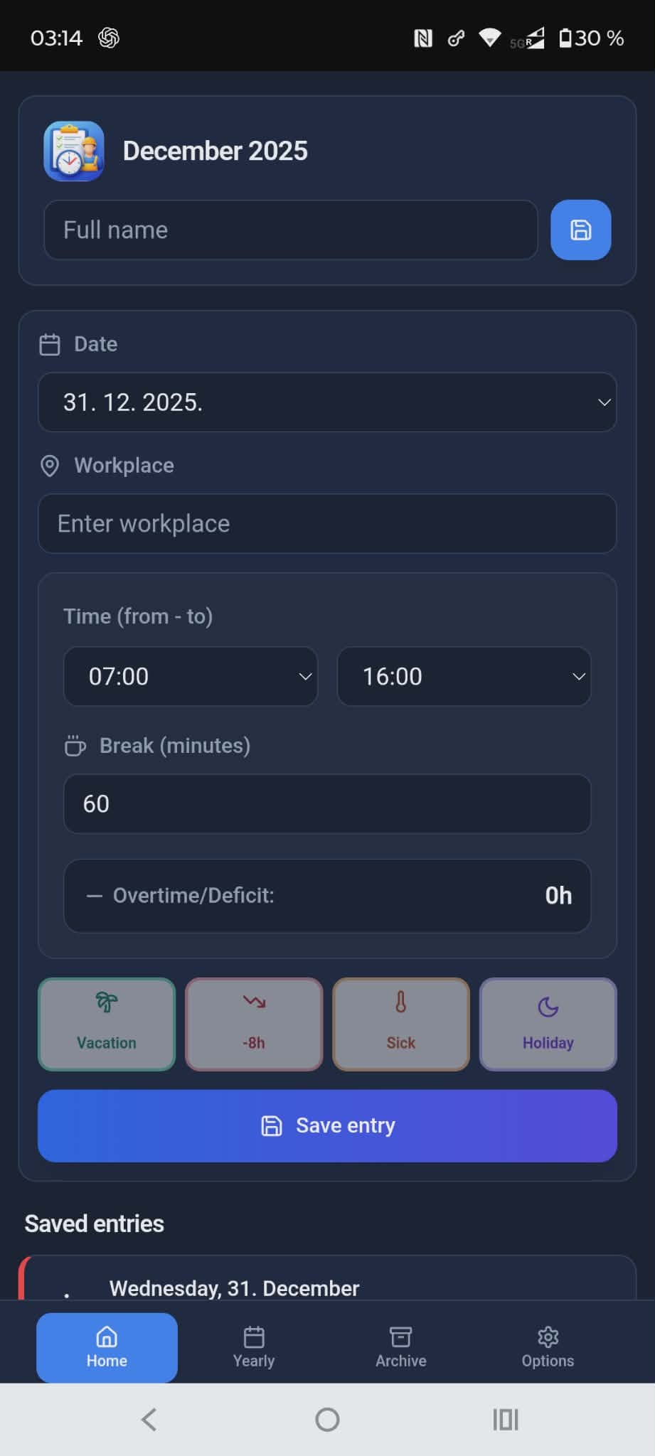 TimeSheetPro gallery image