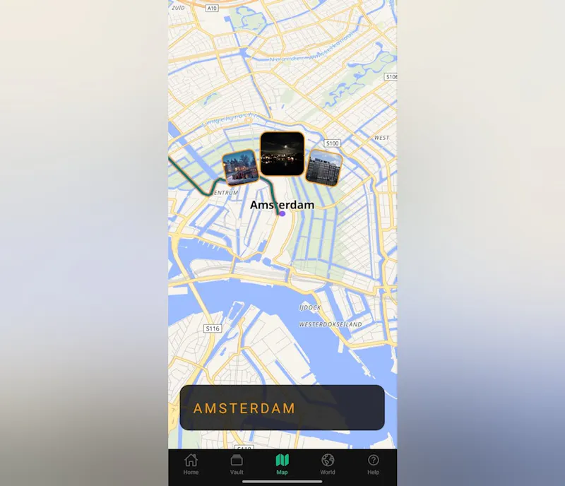 Cinemaly - Interactive Travel Memory Map screenshot 6