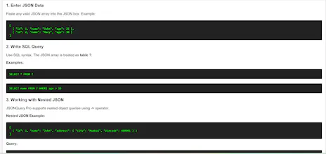 JSONQuery Pro gallery image