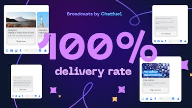 Broadcasts by Chatfuel gallery image