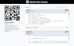 GitHub Gist Cleaner media 2
