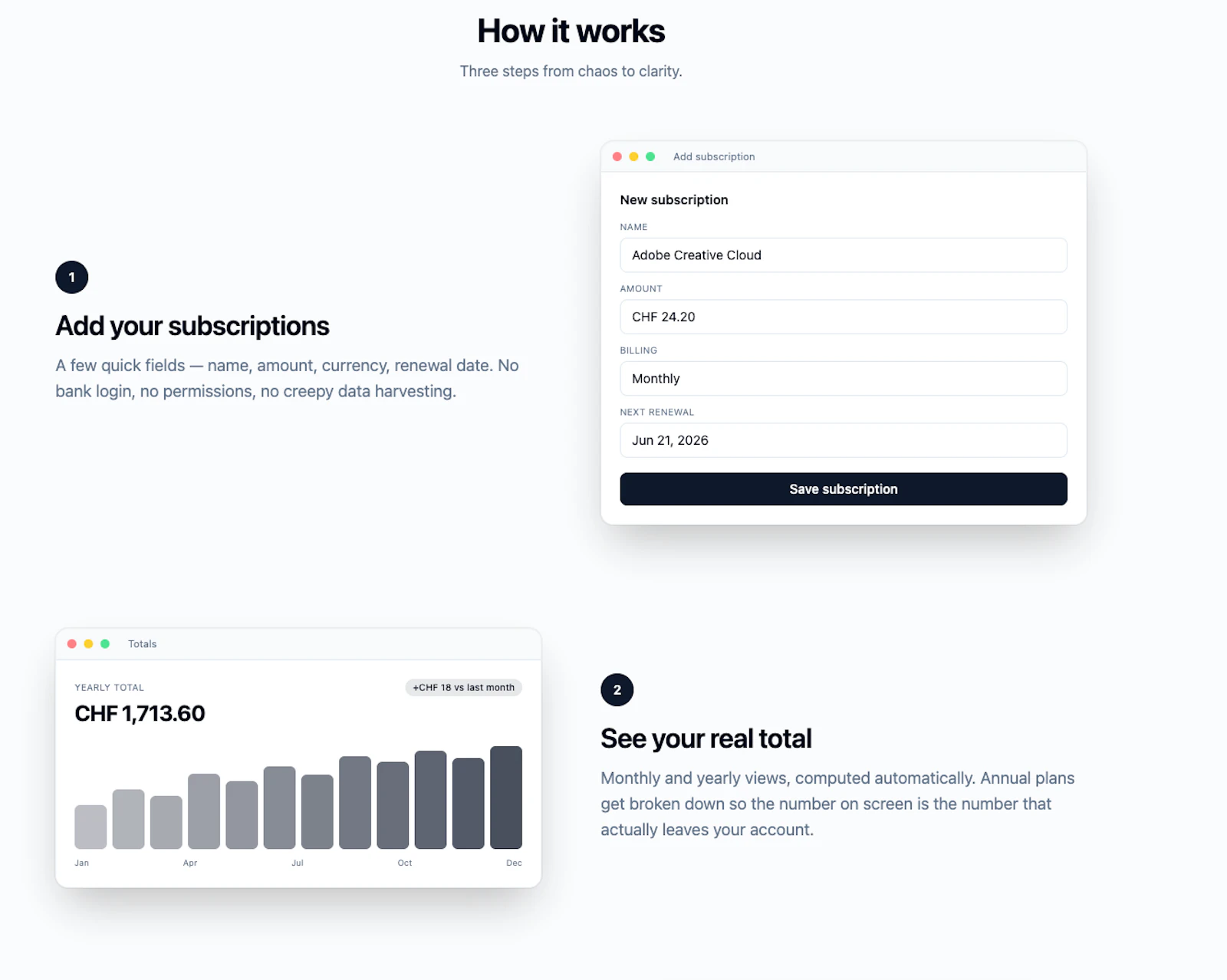 SubscriptionKeeper  screenshot 4