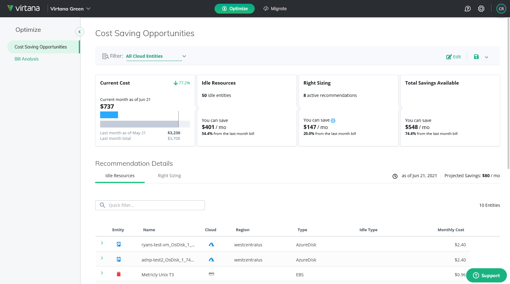 Virtana Optimize gallery image