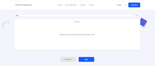 Flashcard generator gallery image