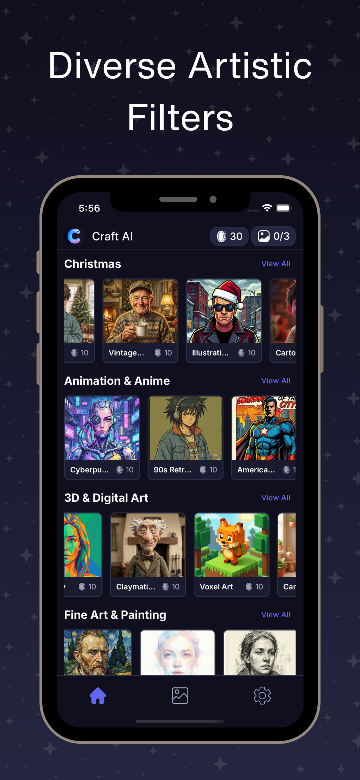 Craft AI: Ai Image & Video Generator  - Screenshot 3 showing product features and functionality
