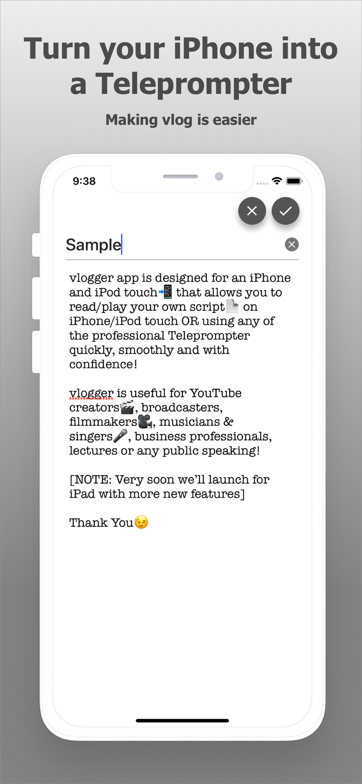 vlogger gallery image