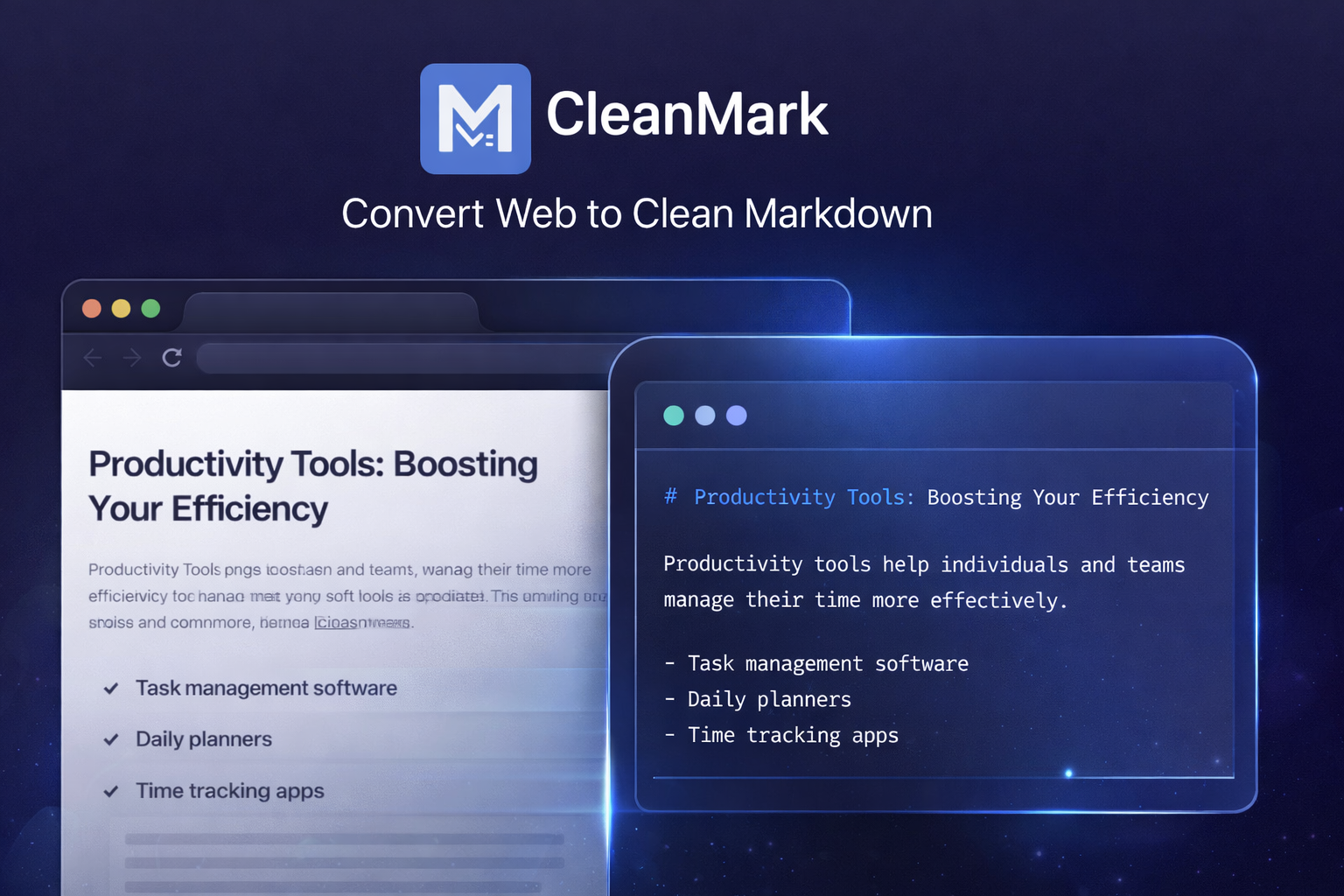 CleanMark - Smart Markdown Extractor gallery image