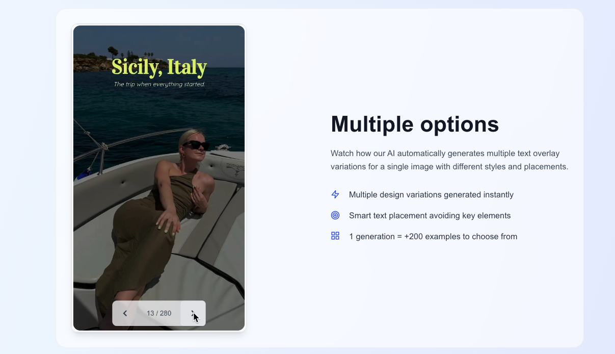 Overvisual - Screenshot 4 showing product features and functionality