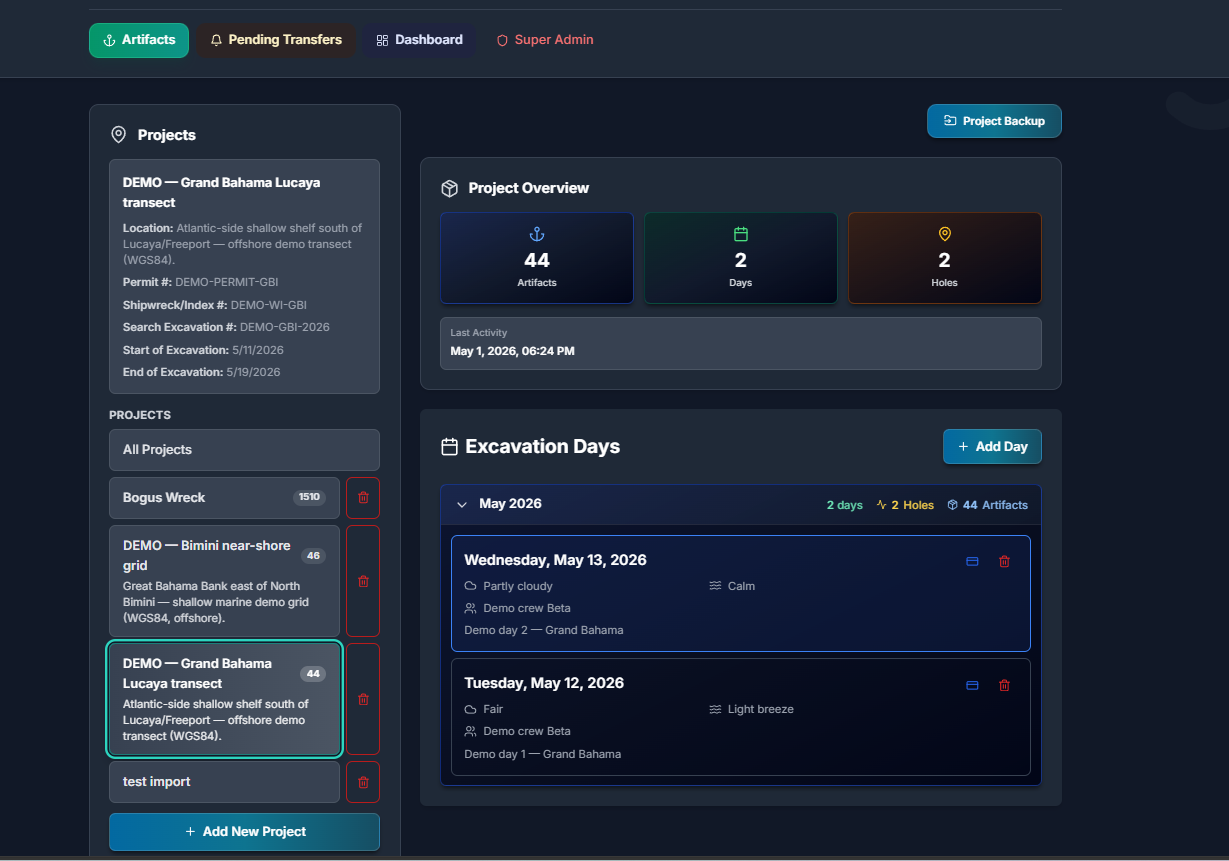 Artifact Tracker gallery image