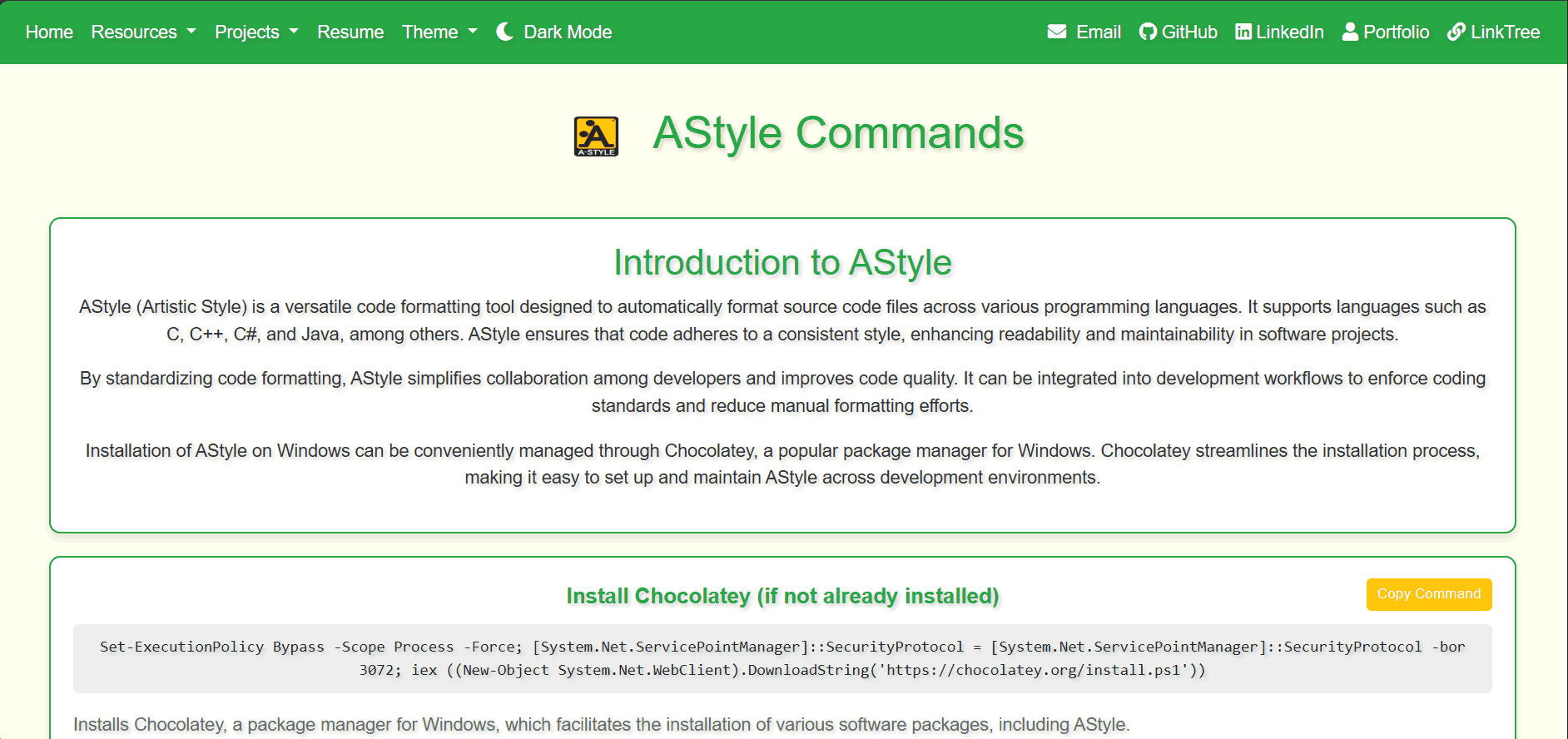 Study Materials - Screenshot 2 showing product features and functionality