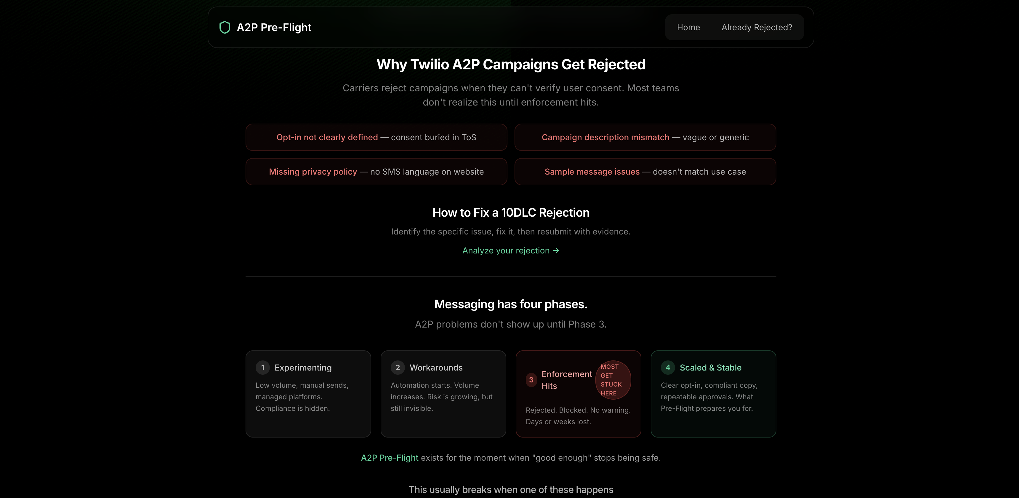 A2P Pre-Flight gallery image