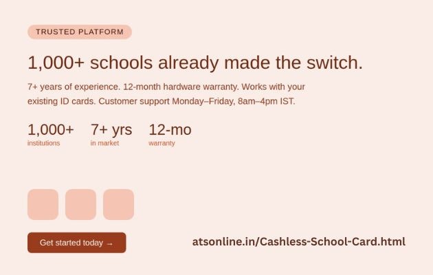 ATS Cashless School Card gallery image