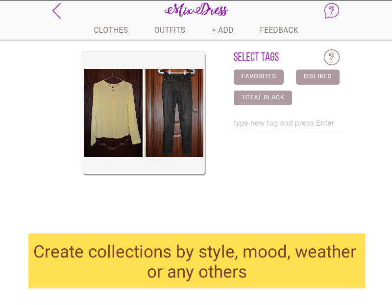 MixDress - clothes matching app gallery image
