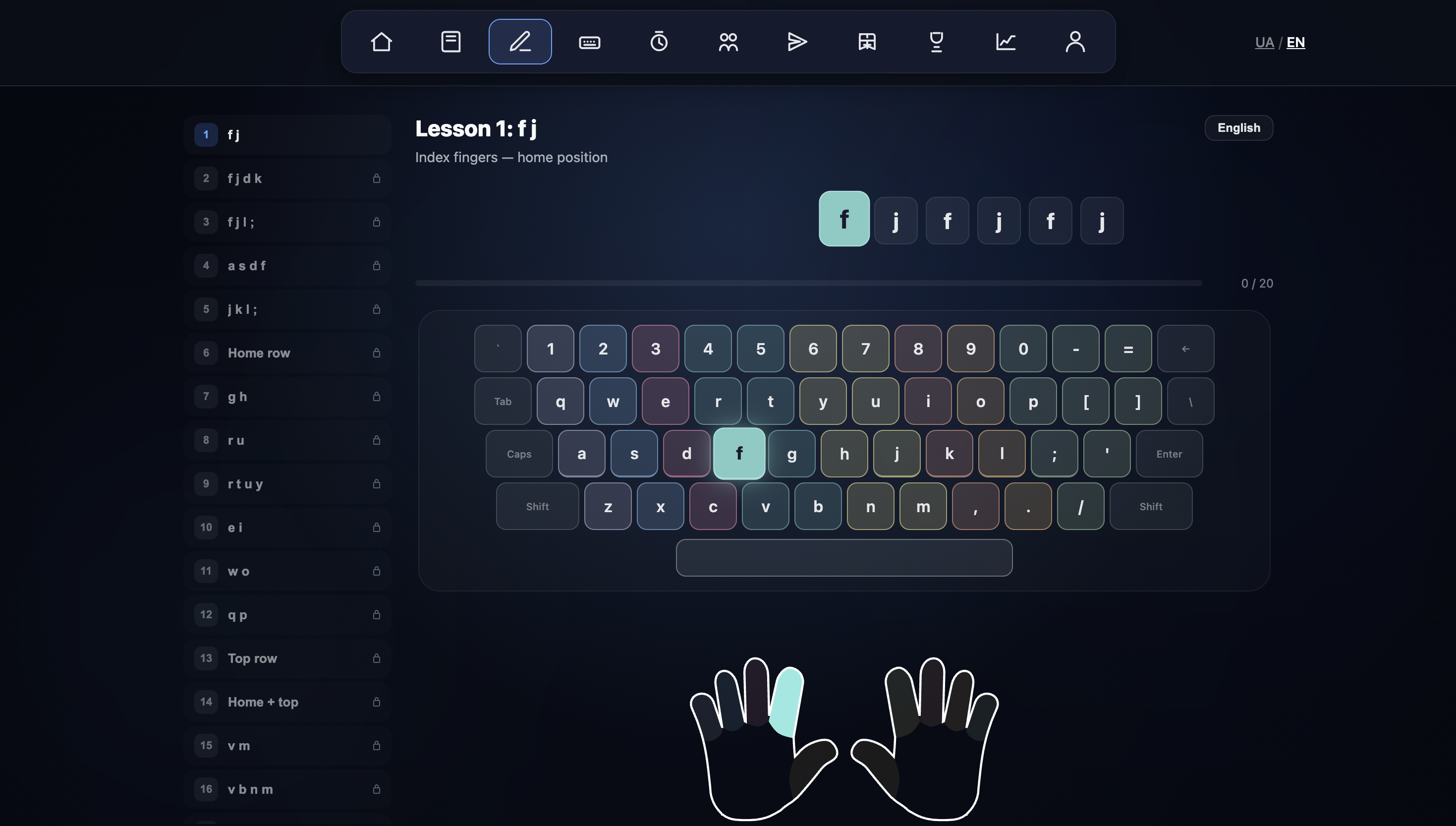YouType - Modern Touch Typing Trainer gallery image