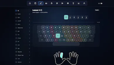 YouType - Modern Touch Typing Trainer gallery image